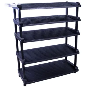 עסקות חדשות למעלה למכור 5 נעלי Tier Rack עם U Stand מחזיק מטריה עם יותר נחמד מבנה הסדר האפשרי כדי לשים יותר נעליים