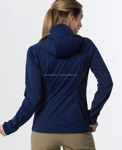 Usine directe en vrac Softshell vestes et manteaux femmes respirant imperméable Polyamide fermeture à glissière imprimé motif ski randonnée - Product Image 1