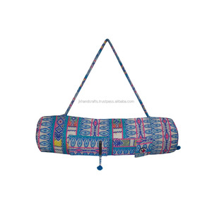 Bolsa de esterilla de yoga personalizada al por mayor con cremallera bolsa de hombro de yoga - Product Image 2