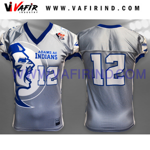 Uniformes de football américain pour jeunes, ensembles de ballon et de nouveau style, vêtements de football américain, en sergé, vente en gros - Product Image 6