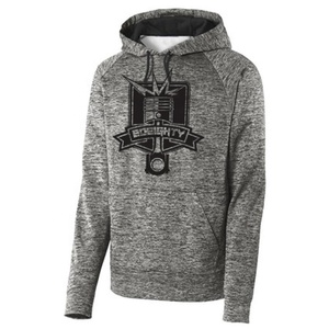 เสื้อสเวตเตอร์แบบสวมศีรษะของผู้ชายเสื้อมีฮู้ดและเสื้อสเวตเตอร์โอเวอร์ไซส์ขนาดใหญ่พิเศษพิมพ์ลายสกรีนบน100% ผ้าฝ้ายดีไซน์เป็นเส้นสีขาว - Product Image 5