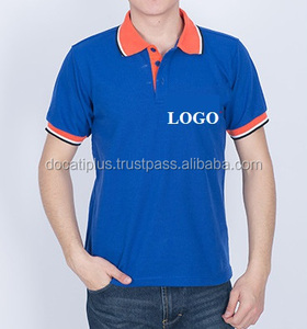 เสื้อโปโลสำนักงานสั่งทำโลโก้ปักตามต้องการสำหรับผู้ชาย - Product Image 2