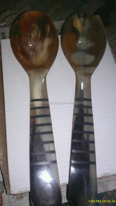 Service de couverts en corne, vaisselle d'hôtel de styliste, cuillères, vente en gros - Product Image 2