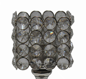 Crystal Cylinder <b>Tea</b> <b>Light</b> Holder-Eco-Friendly Handmade Home Decoration for Christmas - Product Image 3