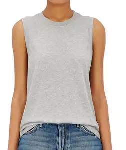 Top sans manches col ras du cou pour femme - Product Image 1