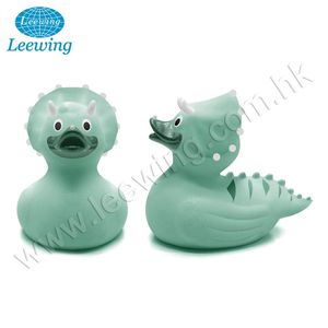Unique Plastic PVC Dragon <b>Dinosaur</b> Floating Rubber Duck <b>Bath</b> <b>Toys</b> for Kids - Product Image 3