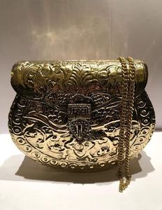 Bolso de Mensajero Estilo Bohemio Indio con Mosaico, Bolso de Mano de Lujo para Eventos Nocturnos, Bolso de Mano Metálico para Mujer, Bolso de Mano Boho para Bodas, Hecho a Mano, Venta al por Mayor - Product Image 4