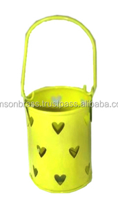 Bougeoir votif classique de haute qualité en métal violet finitions métal fer bougeoir votif décoration de la maison - Product Image 6