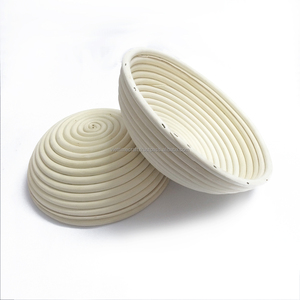 Panier à pain en rotin commercial Baneton, écologique pour la levée de la pâte, emballage en carton pour les restaurants - Product Image 4