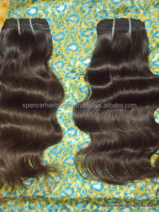 Magnifiques trames de cheveux indiens bouclés Remy Machine cheveux humains de haute qualité - Product Image 3