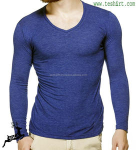 Gimnasio equipado camiseta hombre manga larga camiseta tirupur al por mayor triblend camiseta de manga larga - Product Image 2