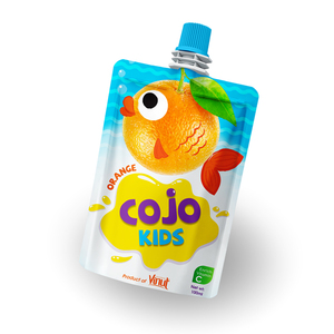 Sachets Cojo pour enfants de 100ml pour boisson au jus d'orange - Product Image 1