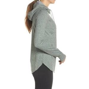 Sudadera con capucha de algodón transpirable ligera para mujer, gimnasio, Fitness, correr, Jogging, Yoga, deportes, ropa activa, chaqueta con acabado superior - Product Image 3