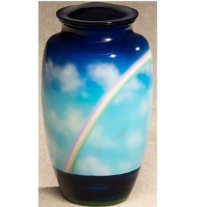 Vue de côté du lac, conteneur d'urne commémorative pour adulte, Pot de Pot photo d'urnes de crémation Style américain/européen - Product Image 3