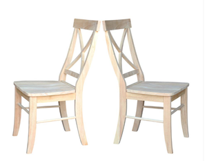 Sillas/sillas de comedor de madera maciza - Product Image 3