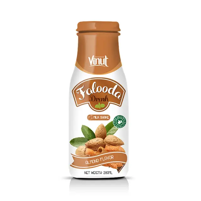 280Ml Premium Falooda Melk Drinken Met Amandel Smaak