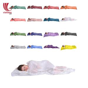 Saco de dormir de seda/poliéster Multicolor, venta al por mayor - Product Image 5