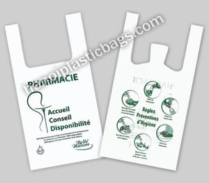Biodegradable T-Shirt <b>Bags</b> - Product Image 2