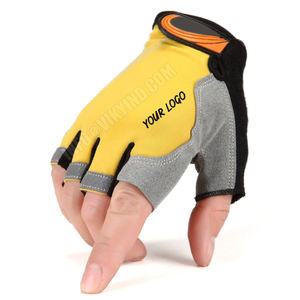 Hombres Deportes Gimnasio Guantes Fitness Entrenamiento Ejercicio Antideslizante Levantamiento de pesas Guantes Medio dedo Entrenamiento corporal Hombres Mujeres Guante - Product Image 1