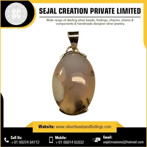Bijoux opale Pendentif en argent sterling 925 avec pendentifs à breloque en pierres précieuses naturelles Matériau principal Argent en vrac - Product Image 2