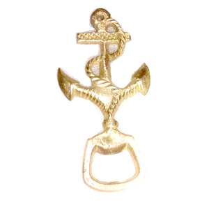 Abrebotellas con forma de ancla de Metal personalizado de alta calidad al por mayor abridor de cerveza - Product Image 5