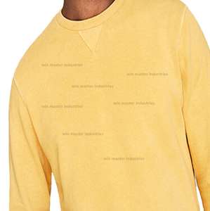 Sudadera de lana Lisa para hombre, Jersey de cuello redondo, Jersey de trabajo - Product Image 3