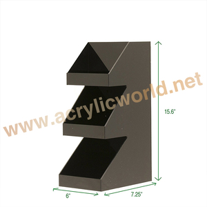 Organizador de condimentos acrílicos para montar en la pared, soporte dispensador de acrílico transparente - Product Image 1