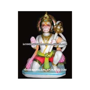 Marble Das Hanuman Statue - Product Image 1