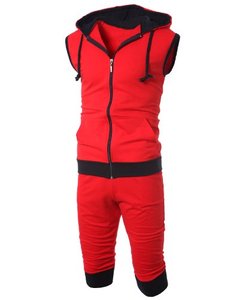 OEM Men <b>Sleeveless</b> <b>Hoodie</b> Cotton <b>Sleeveless</b> <b>Hoodie</b> Vest Printed Drawstring Korean Oversize Zipper Hoodies Wholesale Pakistan - Product Image 3
