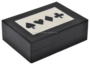 ถาดไม้สักสไตล์โบราณกล่องของขวัญเครื่องประดับตามสั่งพร้อมรูปแบบธีมความรักสำหรับการจัดเก็บในบ้านที่ทันสมัย - Product Image 5