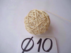 Navidad de mimbre de bola para la decoración en 2020 - Product Image 4