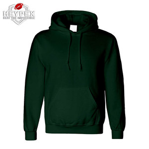 Sweat à capuche unisexe 500 Gsm en molleton de coton épais Design de boxe à fermeture éclair personnalisé pour hommes en hiver Saison 100% coton teint en coton uni - Product Image 2