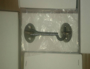 Gang cabin móc cửa Latch cửa trượt Bolt khóa mắt móc Latch vít phần cứng cho cửa và cửa sổ phụ kiện - Product Image 4