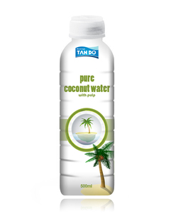 Agua de Coco 100% Pura Tan Do de 500 ml con Pulpa en Botella PET, Bebida de Coco Orgánica, OEM/ODM, Marca Privada, Proveedor de Vietnam - Product Image 3