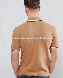 Ustom-Camiseta de piqué liso para hombre, polo 100% de algodón, barata - Product Image 2