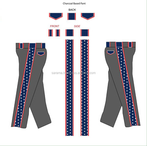 Pantalon de baseball personnalisé/sublimation au néon avec pantalon de baseball de haute qualité avec design personnalisé, - Product Image 4