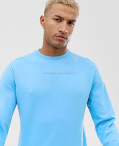 เสื้อสเวตเตอร์ไม่มีลายสำหรับผู้ชายเสื้อกีฬาผ้าเกล็ดปลาสีเหลือง - Product Image 1