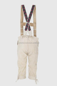Trachten traditionnel bavarois Oktoberfest maternité Lederhosen pour hommes grande taille Anti-rides daim Shorts brodé allemand - Product Image 2