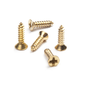 Vis en laiton rondes en laiton de haute qualité certifiées ISO de fabrication indienne - Product Image 1