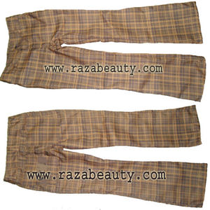 Pantalon en cire africaine pour femmes, tissu de coton, simple, 6901 - Product Image 3