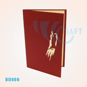 Tarjeta de Felicitación 3D Pop-Up del Coliseo, Construcción de Papel Recortado a Mano de Hanoi, Vietnam, por Viet-craft - Product Image 2