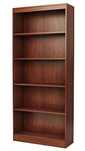 Estante de libros de pared Alex/decoración del hogar estante de exhibición y almacenamiento Unidad de gabinete Wenge - 5 estantes - Product Image 2