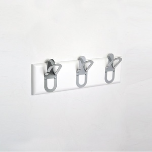 3 Clip de papel Forma de tornillo de madera decorativo gancho de pared - Product Image 1