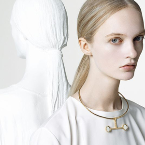 Las últimas mujeres moda elegante geométrico regalo collar - Product Image 2