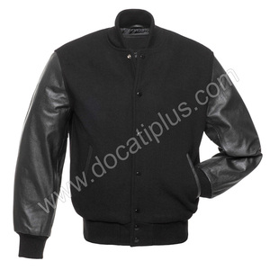 Veste de baseball varsity de haute qualité, dernière mode, sur mesure, avec manches en cuir - Product Image 1