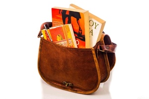 Bolsos de mensajero laterales de cuero genuino 100% al por mayor, bolso de hombro con solapa completa, bolsos de sillín para mujer con correa ajustable larga - Product Image 4