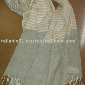 Estola de bufanda tejida teñida con hilo de viscosa de rayón de otoño con color personalizado y longitud media para mujer - Product Image 5