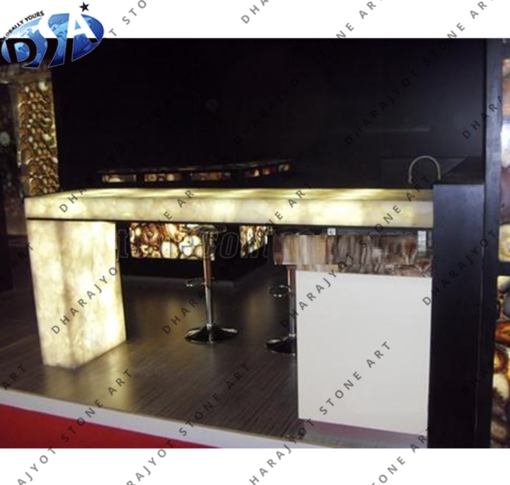 Светло-желтый Агат красивый натуральный камень стойка регистрации