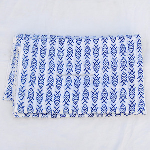 Hot Selling Indian Textile Wholesale Hand Block Printed Eco-Friendly Organic Luxury Pure Cotton Bags Curtain Shirt Lingerie Boys - Product Image 5