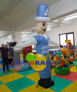 Balorama Inflatable Hand Waving <b>Balloon</b> Man Model 97219 <b>2</b> Year Warranty Advertising Use - Product Image 3